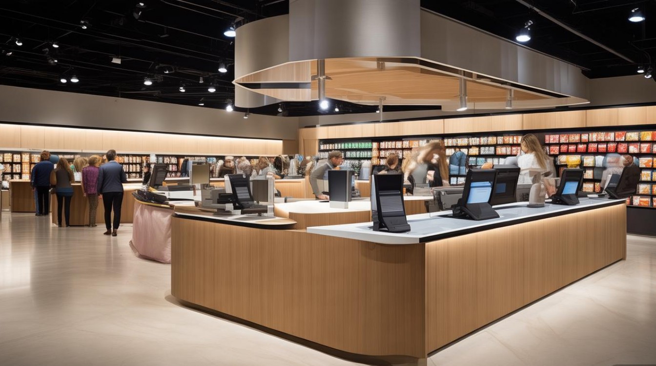 收银台放哪个位置