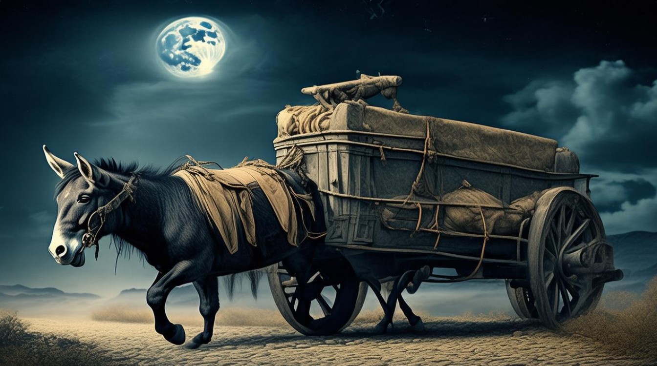 梦到毛驴拉车是什么征兆？背后藏着怎样的心理或生活启示？