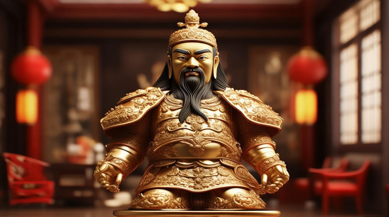 家里财神关公放哪个位置招财？避坑朝向摆放技巧全解析