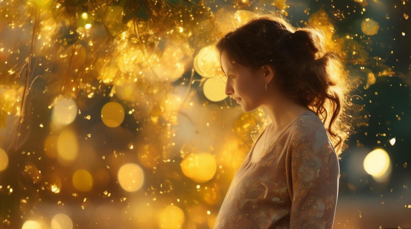 怀孕后变得运气很好