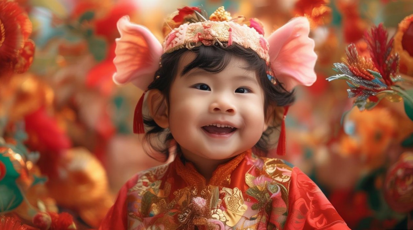 属猪的小孩运气好 属猪的小孩运气好