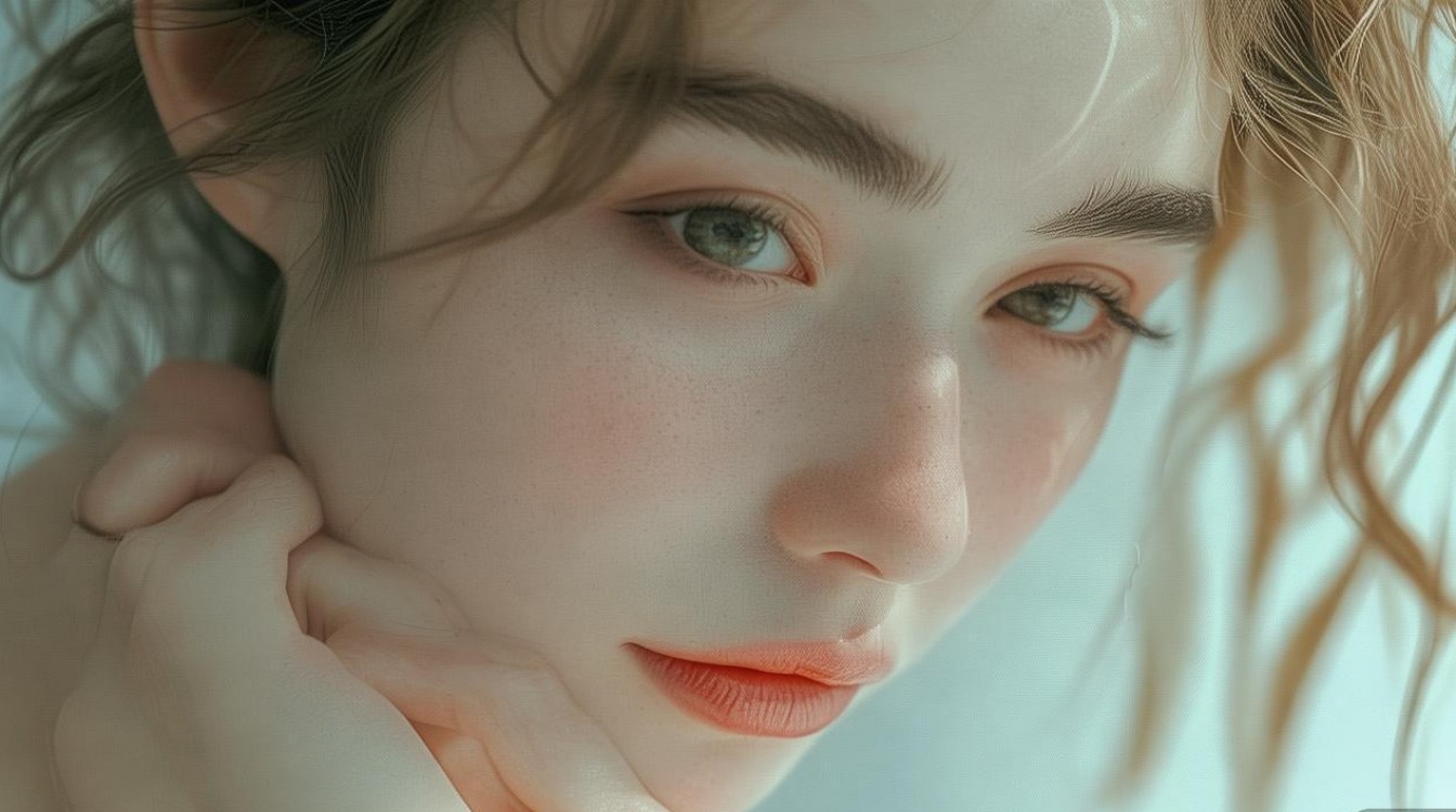 运气好的眉毛图片