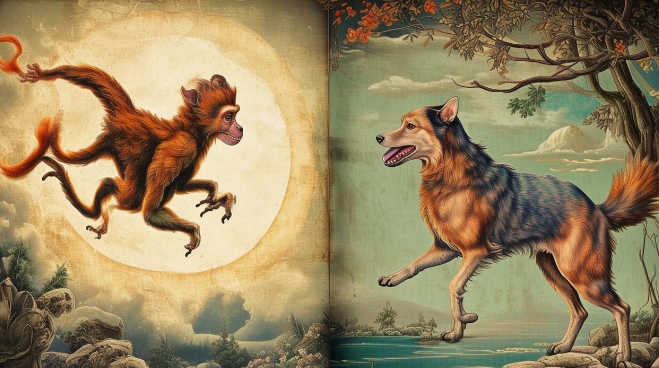 属相猴与狗真的天生相克?揭秘生肖间奇妙缘分之谜! 属相猴与狗真的天生相克?揭秘生肖间奇妙缘分之谜!