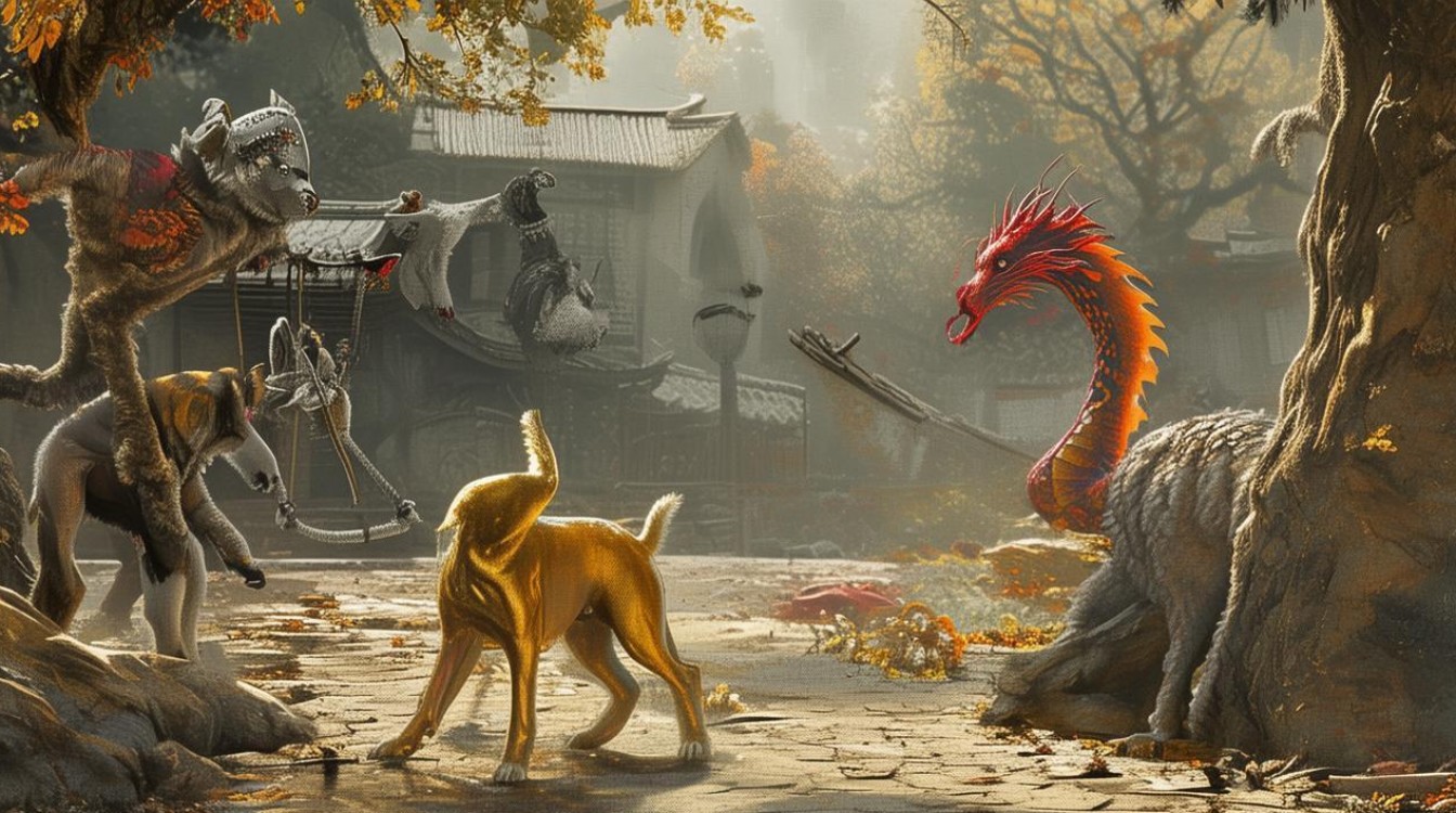 属相狗与哪些属相相克，揭秘生肖间的 compatibility 之谜？