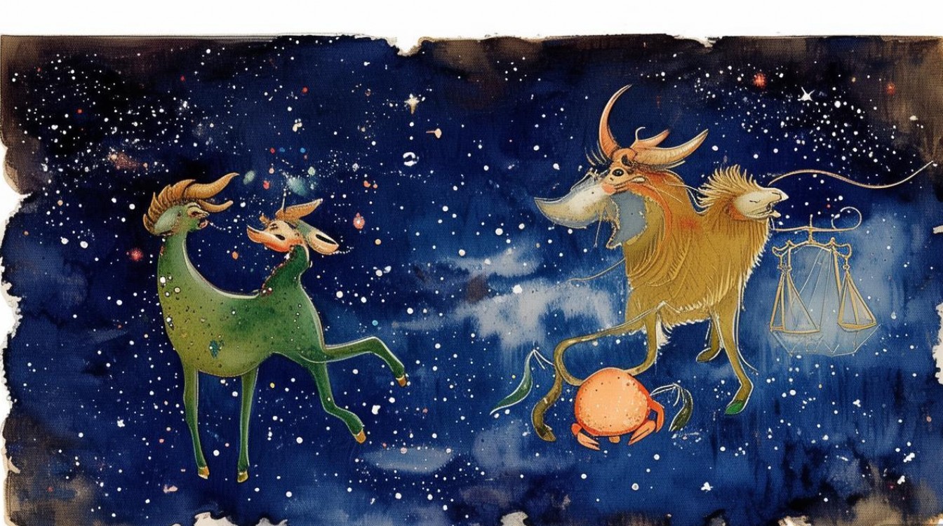 星座简易画，揭秘星座符号背后的神秘故事？