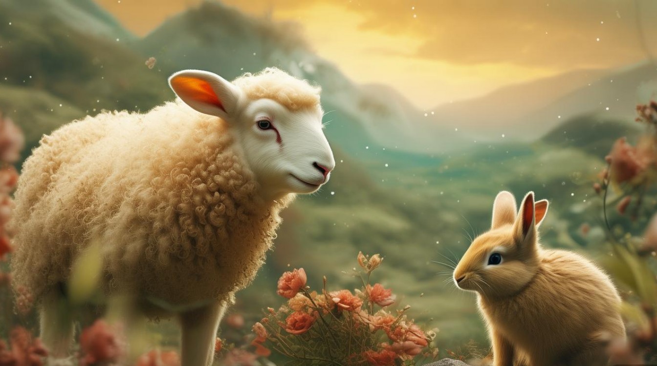 羊属相与兔属相有何区别？两者运势、性格及文化内涵深度解析！