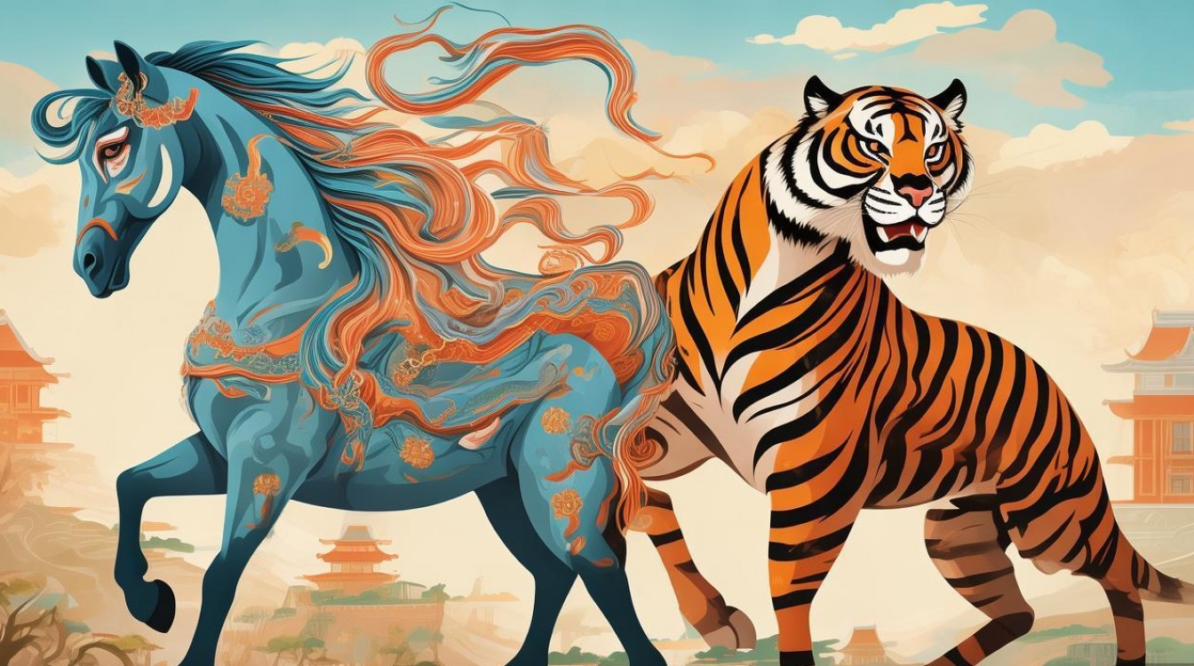 女马与哪些生肖搭配最为和谐，能获得最佳运势？