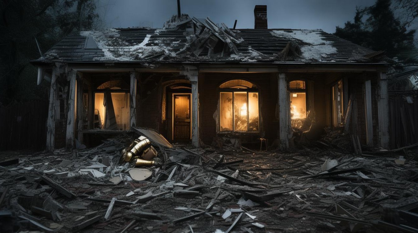 房子遭遇砸击却毫发无损，这是何等的运气奇迹？