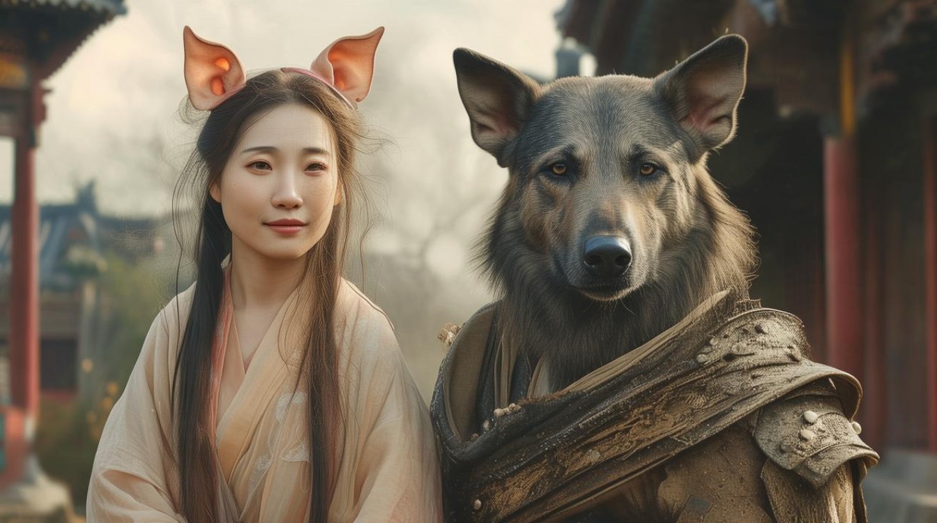 属相相配之谜，女猪男狗，姻缘路上是否和谐同行？