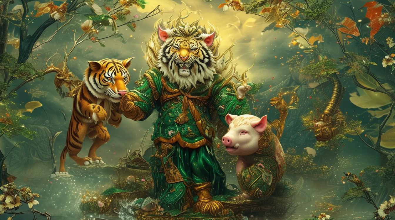 老虎与猪属相合不合，竟有惊人秘密？揭秘生肖相配之谜！