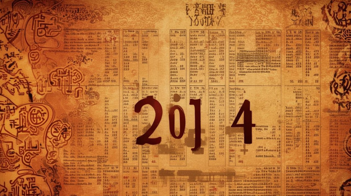 2014阴历日历 2014阴历日历