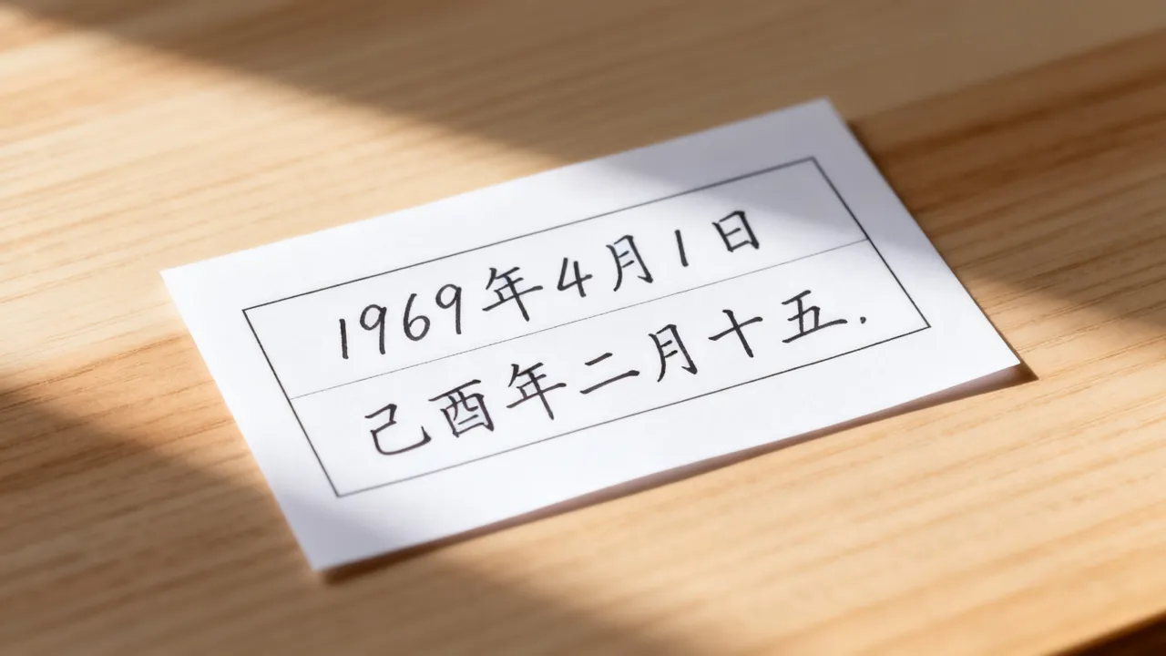 1969年4月1日阴历是几月几号,农历生日查询对照表 1969年4月1日阴历是几月几号,农历生日查询对照表