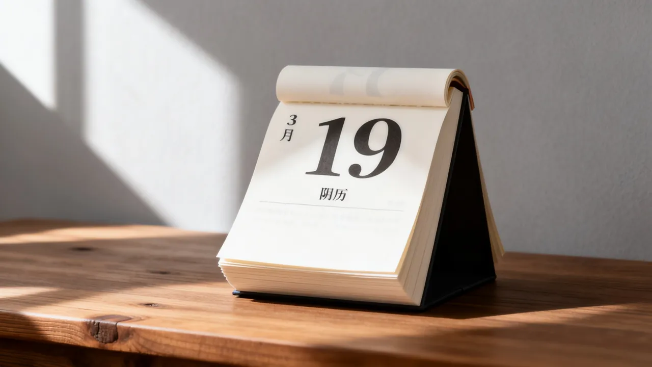 3月19的阴历 3月19的阴历