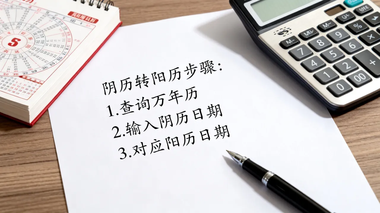 出生阴历如何转为阳历