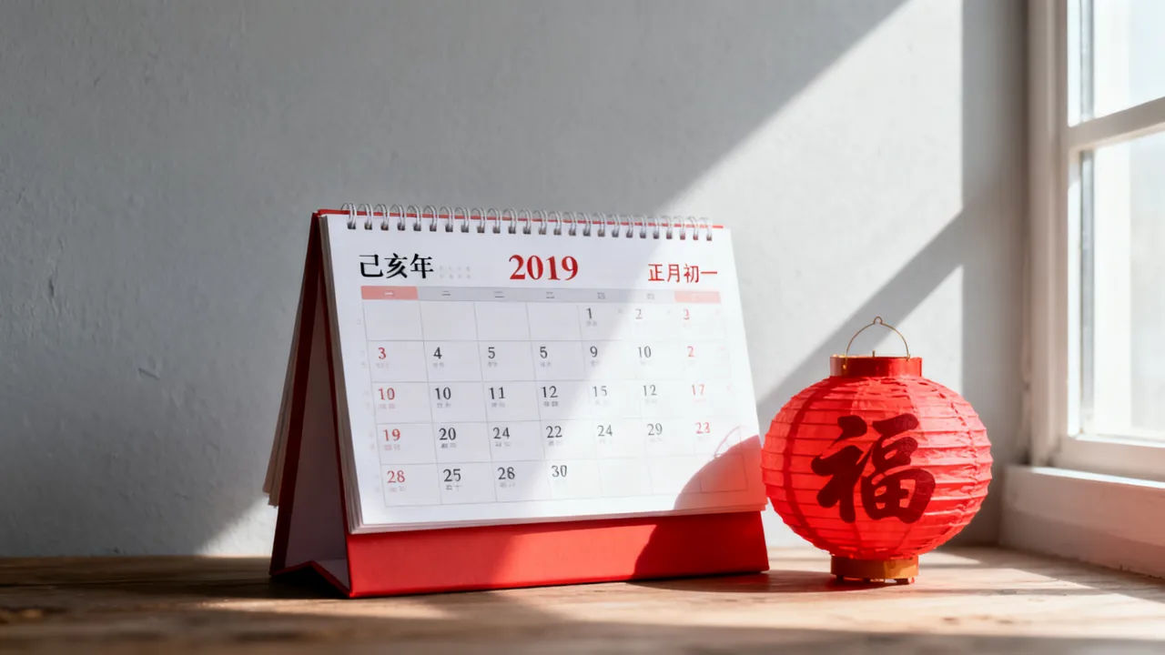 2019年阴历是多少 2019年阴历是多少