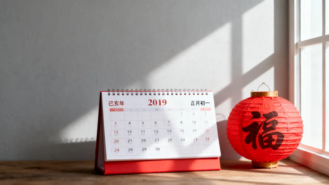 2019年阴历是多少 2019年阴历是多少