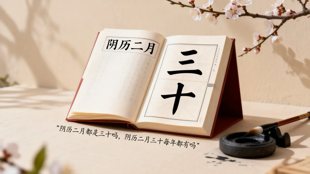 阴历二月都是三十吗,阴历二月三十每年都有吗 阴历二月都是三十吗,阴历二月三十每年都有吗