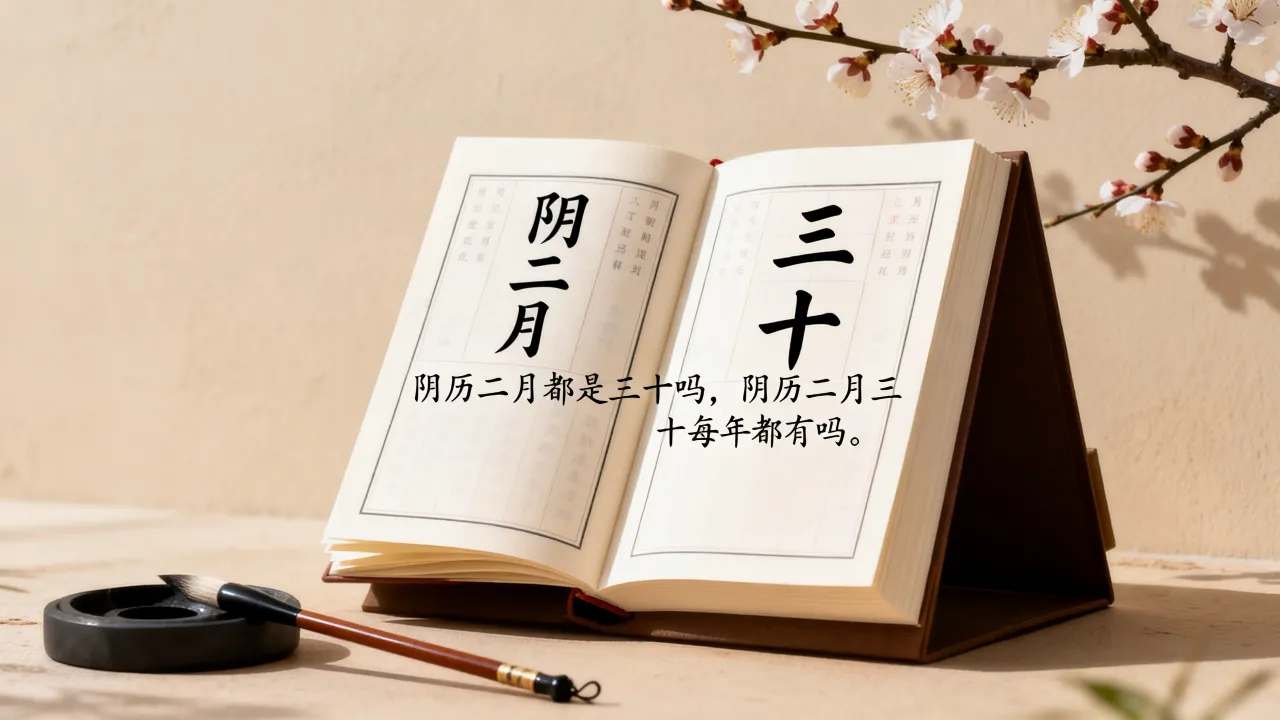 阴历二月都是三十吗,阴历二月三十每年都有吗 阴历二月都是三十吗,阴历二月三十每年都有吗