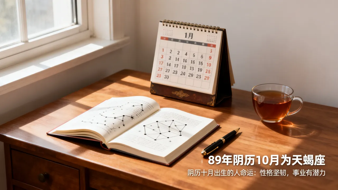89年阴历10月是什么星座,阴历十月出生的人命运如何? 89年阴历10月是什么星座,阴历十月出生的人命运如何?