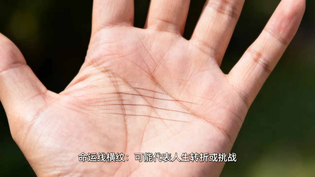 命运线有横纹代表什么,命运线有横纹是什么征兆 命运线有横纹代表什么,命运线有横纹是什么征兆