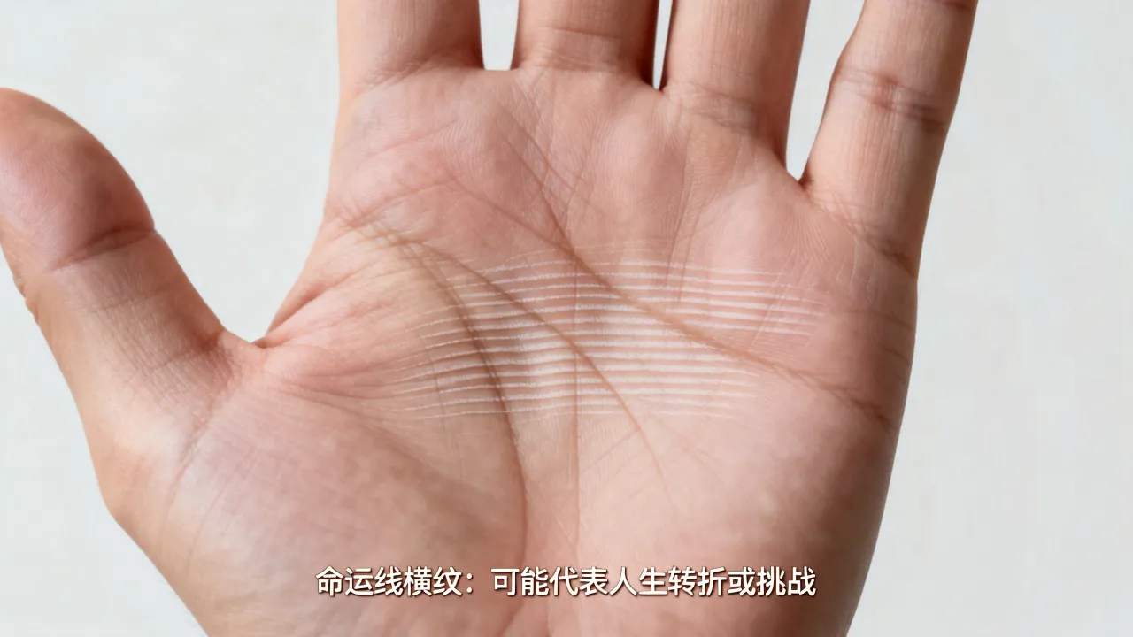 命运线有横纹代表什么,命运线有横纹是什么征兆 命运线有横纹代表什么,命运线有横纹是什么征兆