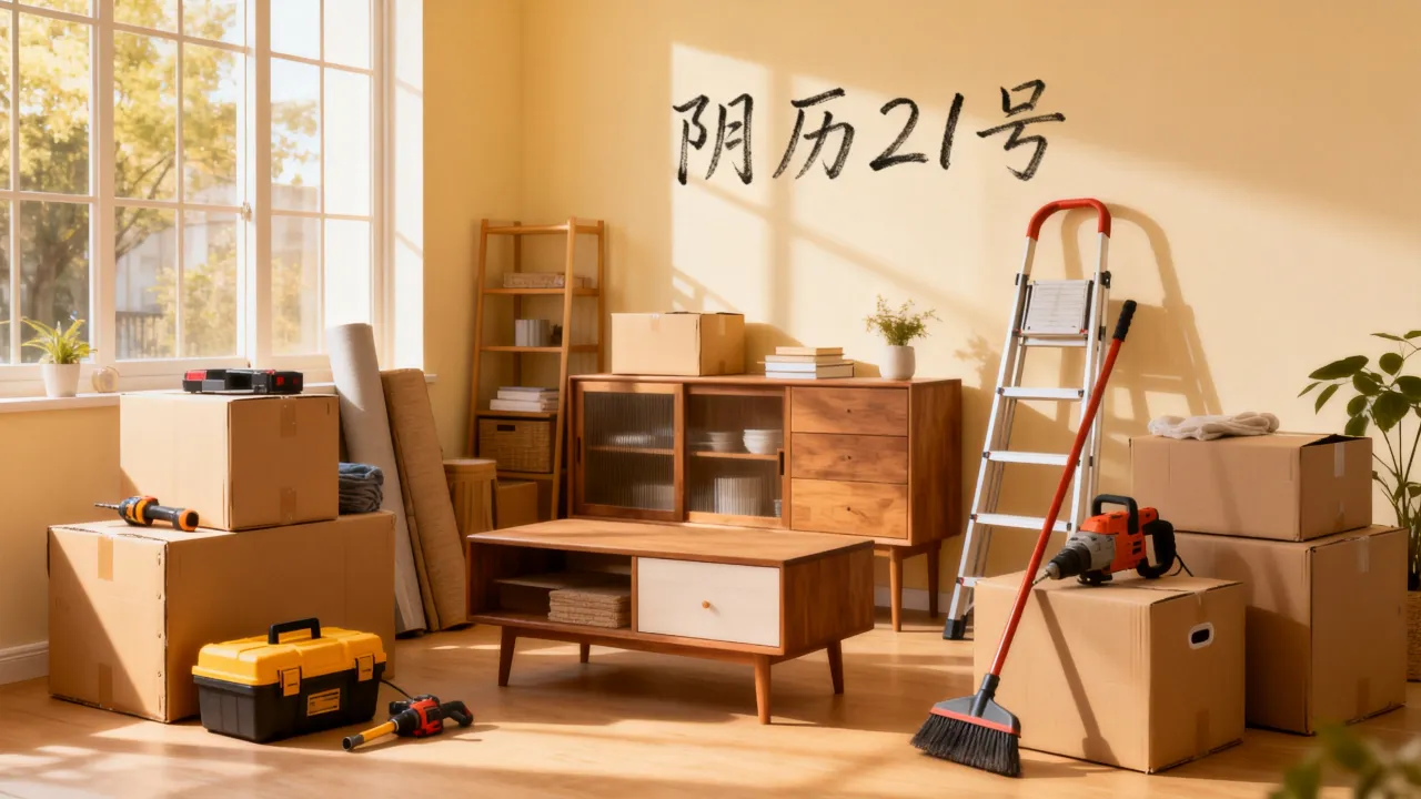 阴历21号搬家好吗 阴历21号搬家好吗