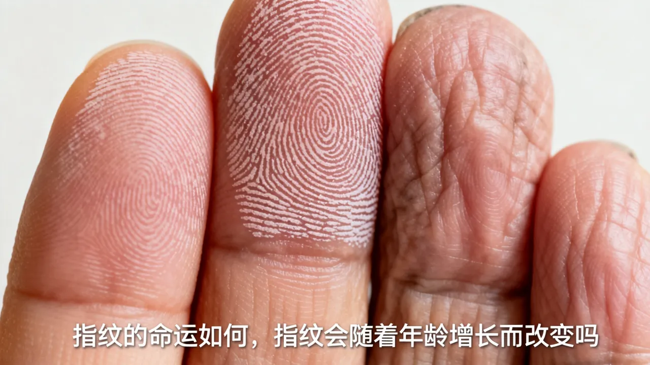 指纹的命运如何,指纹会随着年龄增长而改变吗 指纹的命运如何,指纹会随着年龄增长而改变吗