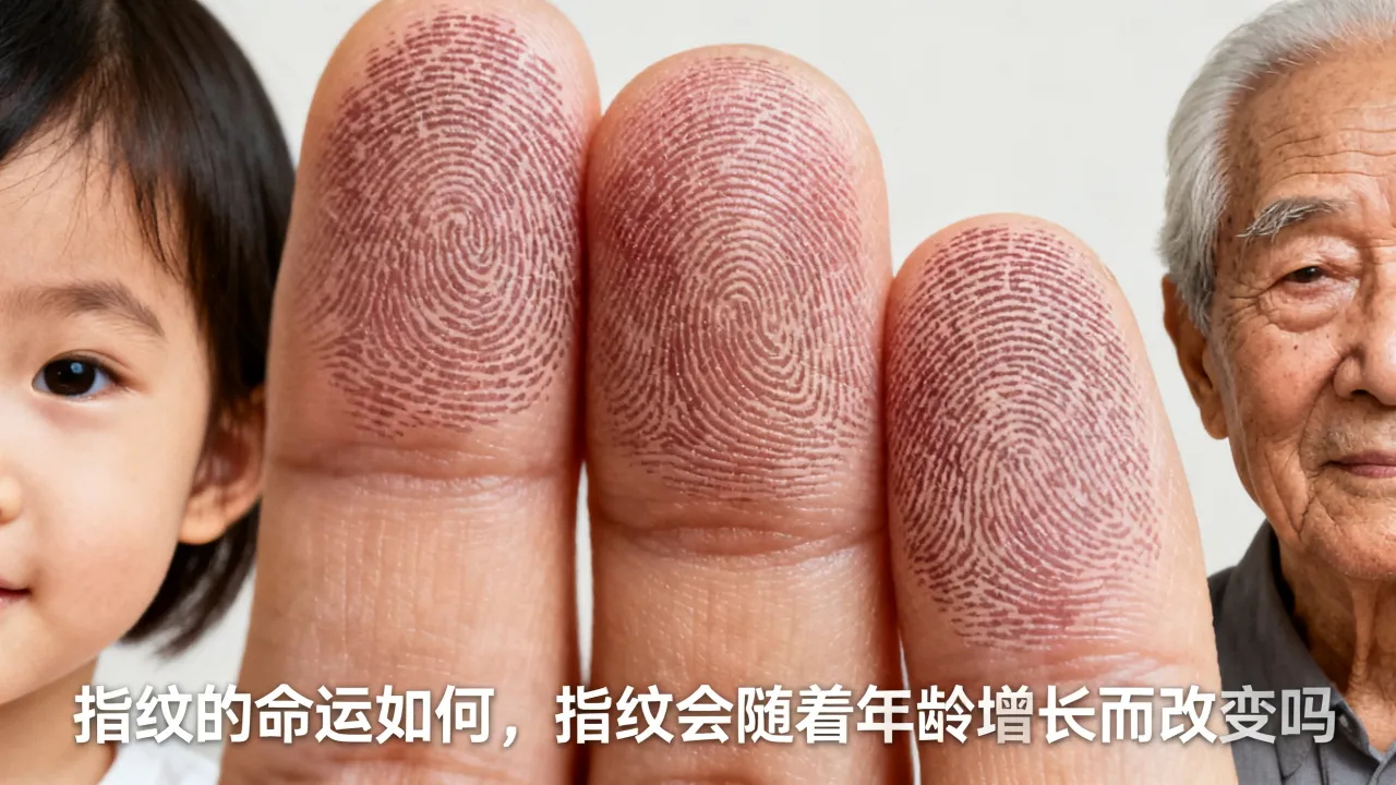 指纹的命运如何,指纹会随着年龄增长而改变吗 指纹的命运如何,指纹会随着年龄增长而改变吗