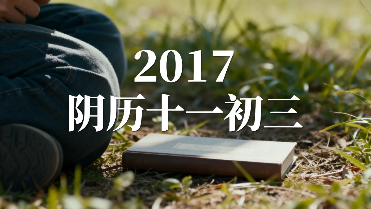 2017阴历十一初三 2017阴历十一初三
