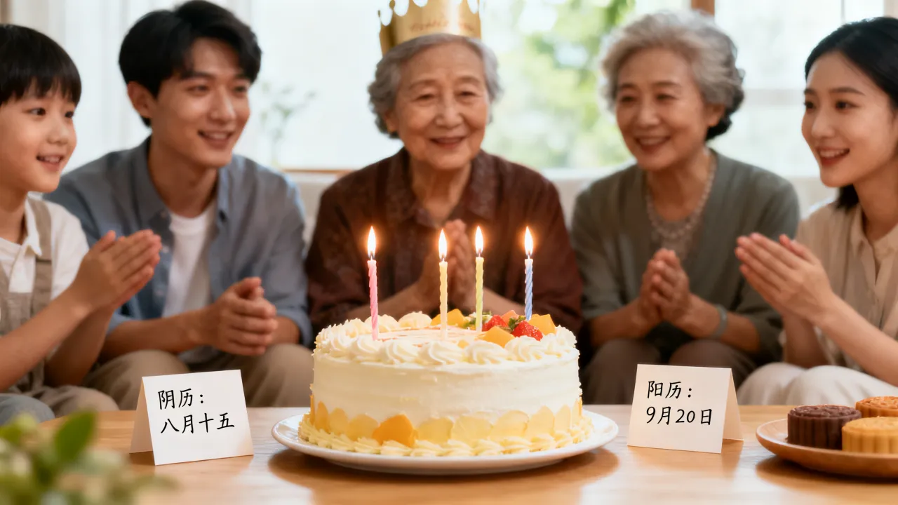 生日先过阴历后阳历 生日先过阴历后阳历