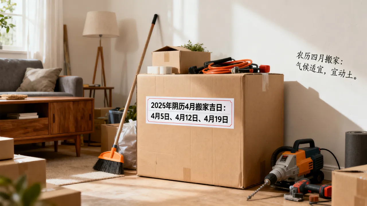 2025年阴历4月搬家吉日有哪些?,农历四月搬家好不好 2025年阴历4月搬家吉日有哪些?,农历四月搬家好不好