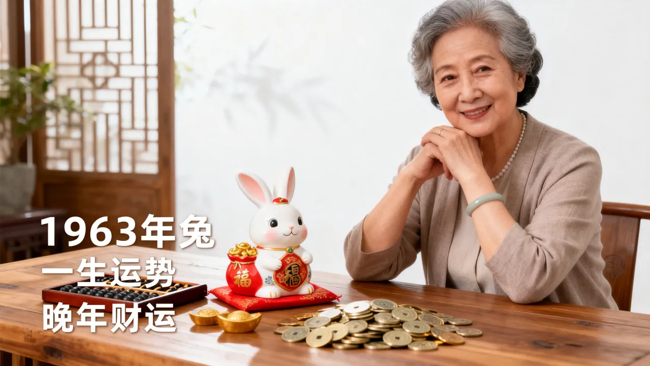 1963年兔命运如何,属兔人一生运势及晚年财运怎么样? 1963年兔命运如何,属兔人一生运势及晚年财运怎么样?