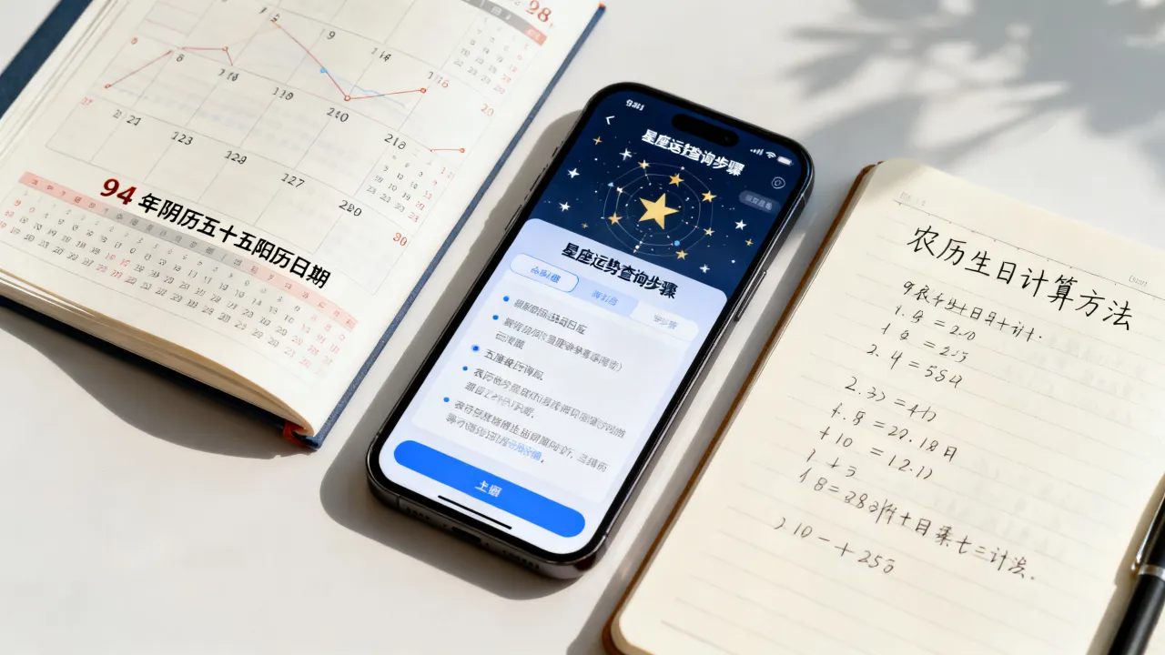 94年阴历五十五是阳历哪天,农历生日怎么算,怎么查星座运势? 94年阴历五十五是阳历哪天,农历生日怎么算,怎么查星座运势?