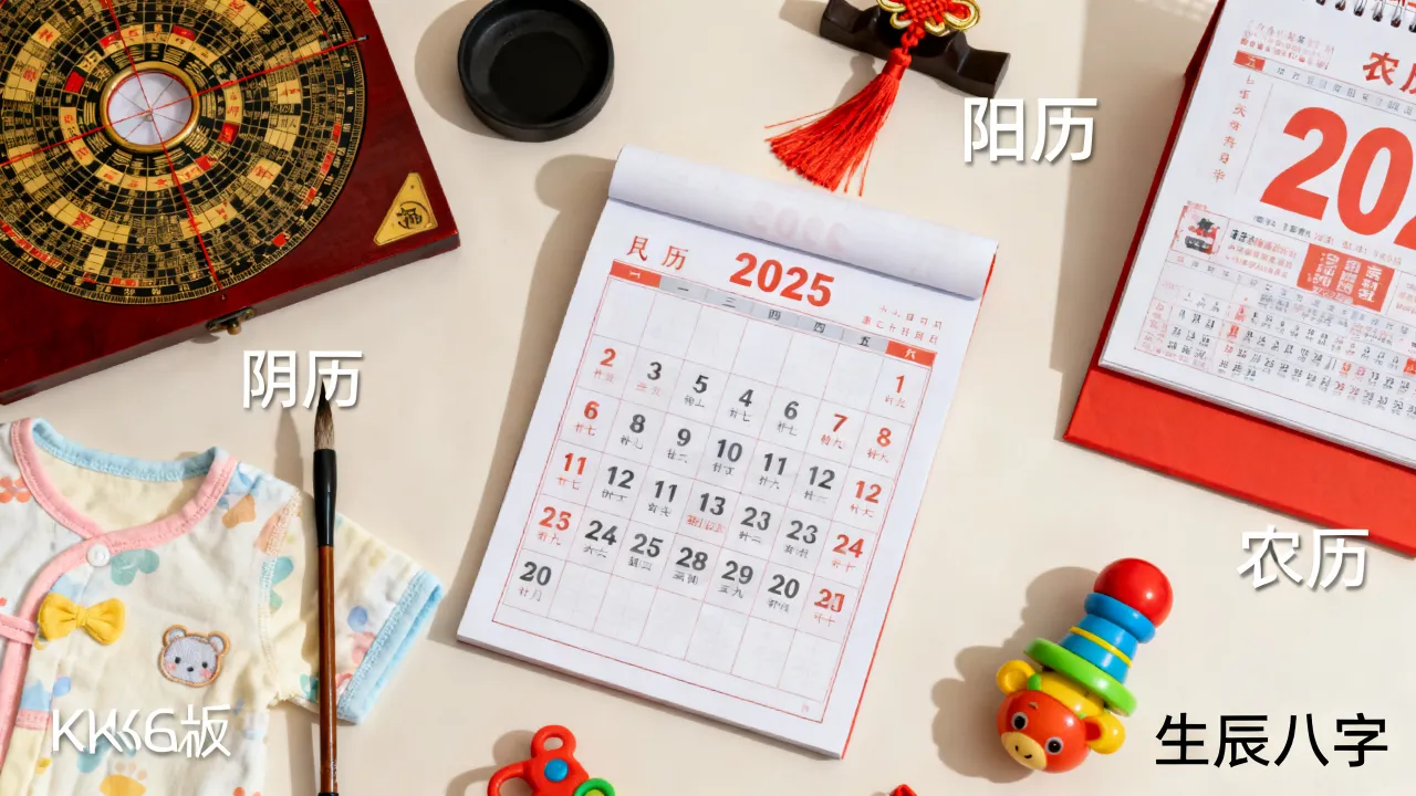 起名用阳历还是阴历?2025年宝宝起名按农历还是公历更准确,生辰八字到底参考哪个 起名用阳历还是阴历?2025年宝宝起名按农历还是公历更准确,生辰八字到底参考哪个