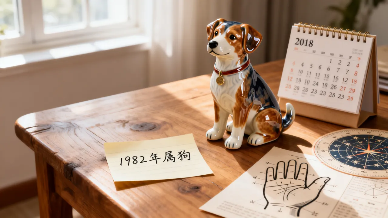 1982年属狗的人2018年命运如何？，82狗2018年运势