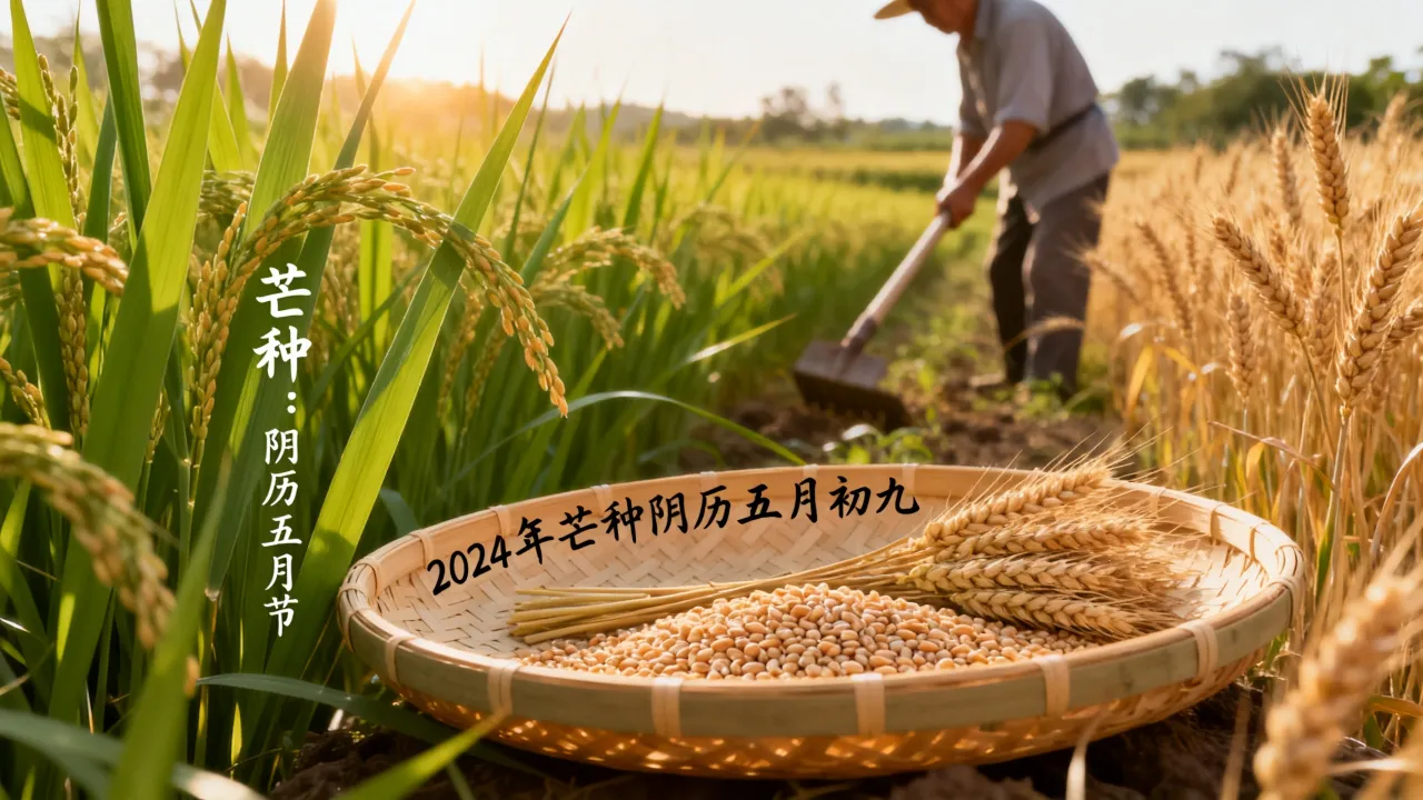 芒种阴历是几月几日,2024年芒种节气阴历是哪一天 芒种阴历是几月几日,2024年芒种节气阴历是哪一天