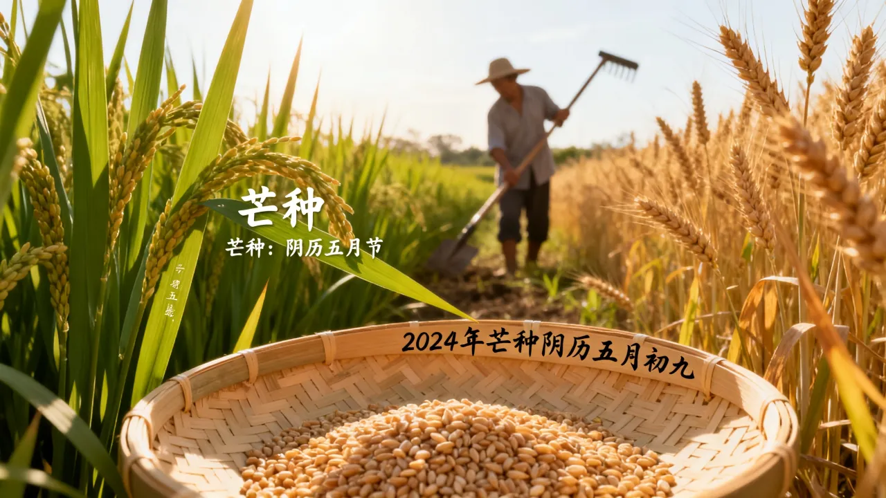 芒种阴历是几月几日,2024年芒种节气阴历是哪一天 芒种阴历是几月几日,2024年芒种节气阴历是哪一天