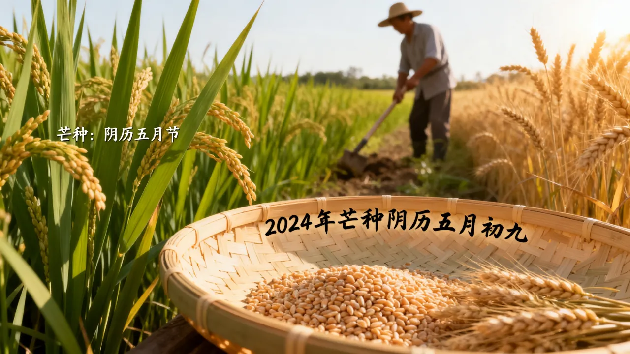 芒种阴历是几月几日,2024年芒种节气阴历是哪一天 芒种阴历是几月几日,2024年芒种节气阴历是哪一天