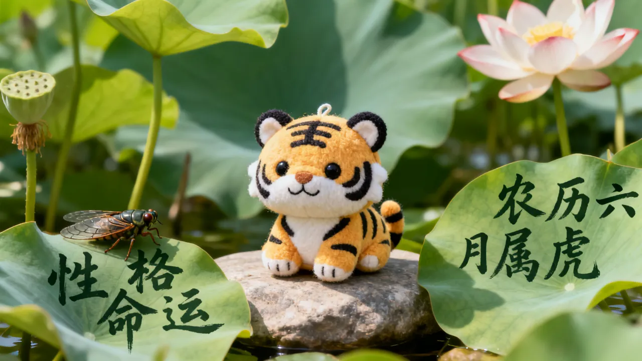 农历6月的虎是什么命，属虎六月出生性格命运