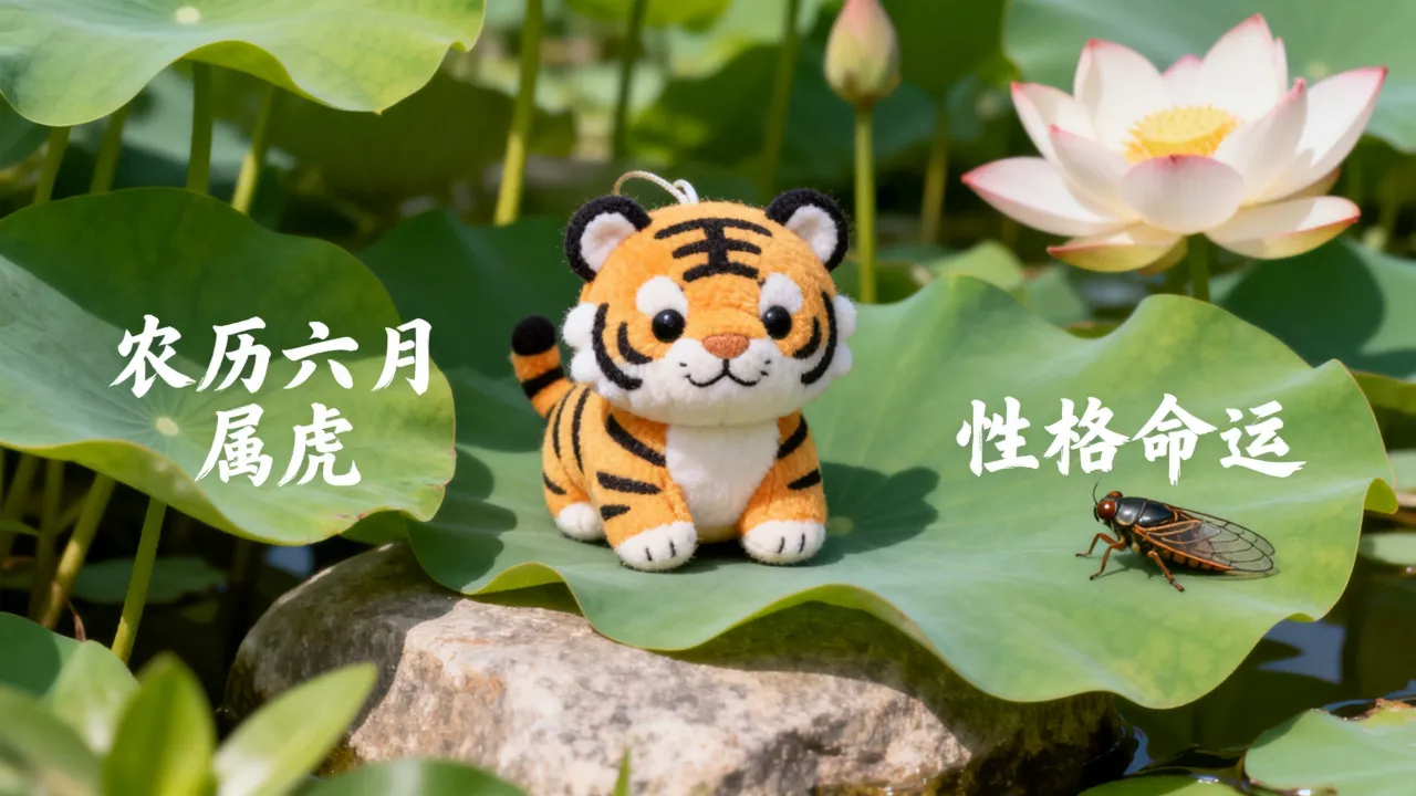 农历6月的虎是什么命，属虎六月出生性格命运