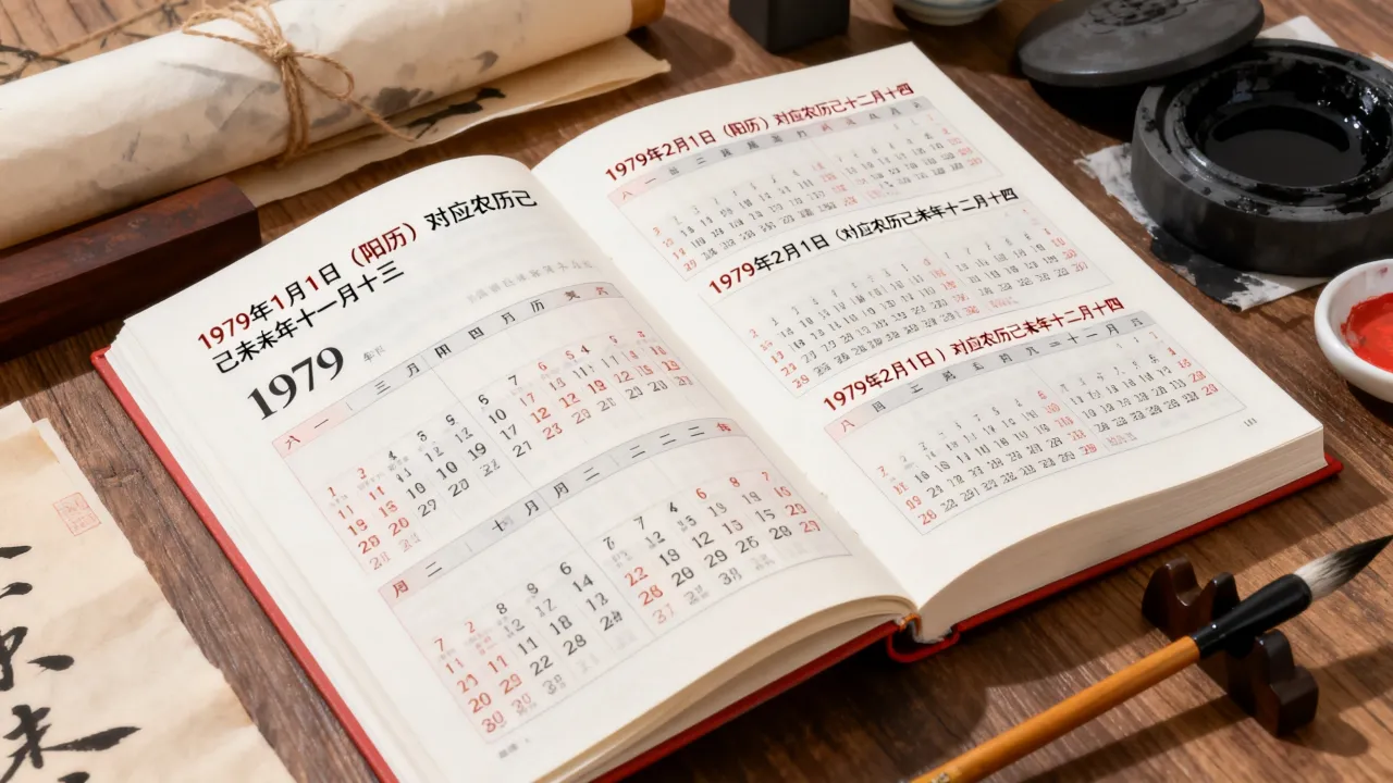 1979年阳历阴历对比表,农历公历怎么换算? 1979年阳历阴历对比表,农历公历怎么换算?
