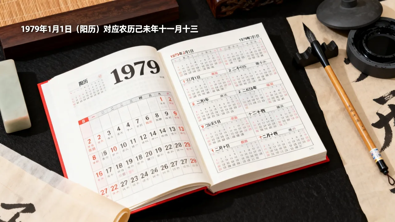 1979年阳历阴历对比表,农历公历怎么换算? 1979年阳历阴历对比表,农历公历怎么换算?