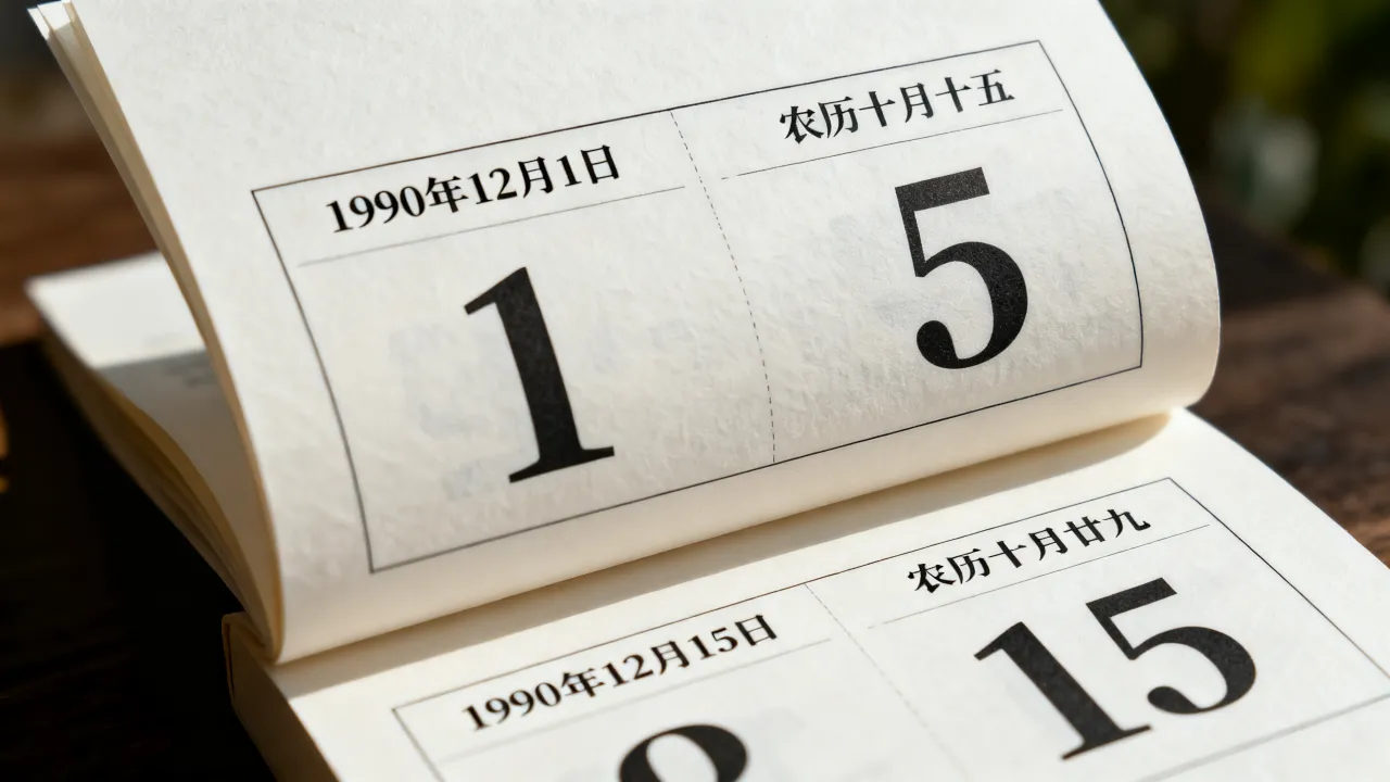 1990年12月阴历是几月几号,1990年农历12月公历对照 1990年12月阴历是几月几号,1990年农历12月公历对照