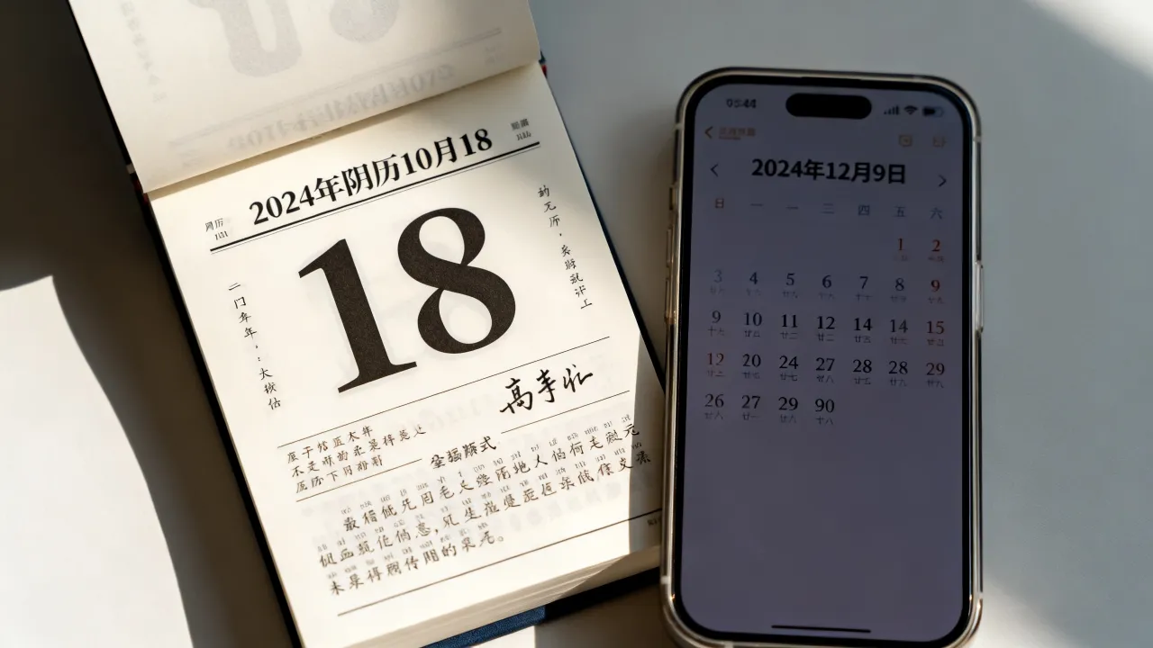 阴历10月18是阳历几号，2024年阴历10月18是阳历几号