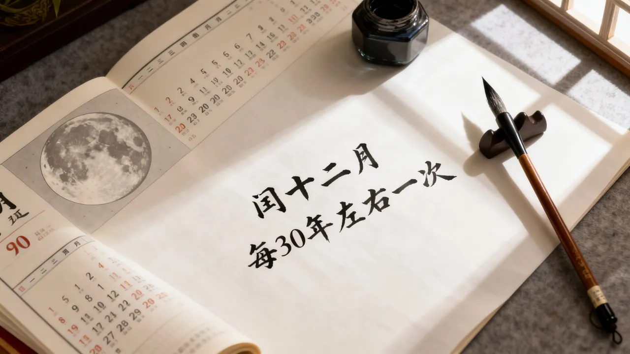 今年阴历有闰12月吗,阴历闰十二月多少年一次? 今年阴历有闰12月吗,阴历闰十二月多少年一次?