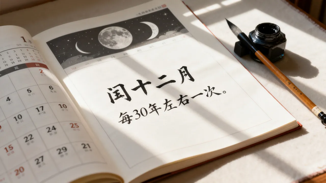 今年阴历有闰12月吗,阴历闰十二月多少年一次? 今年阴历有闰12月吗,阴历闰十二月多少年一次?
