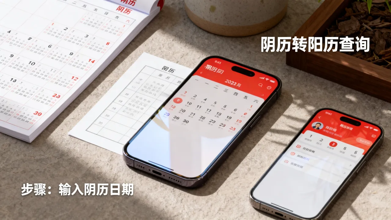 阴历转阳历生日查询怎么查，阴历生日对应阳历日期是多少