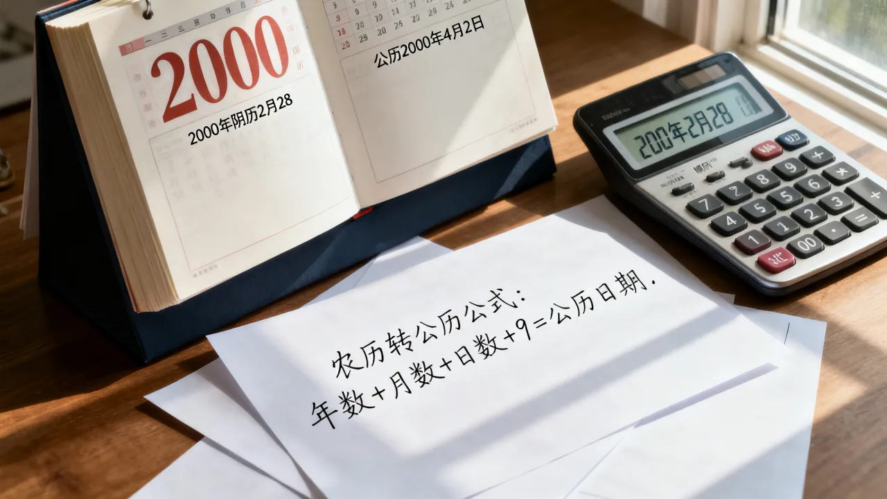 2000年阴历2月28是几月几号,农历公历怎么换算 2000年阴历2月28是几月几号,农历公历怎么换算