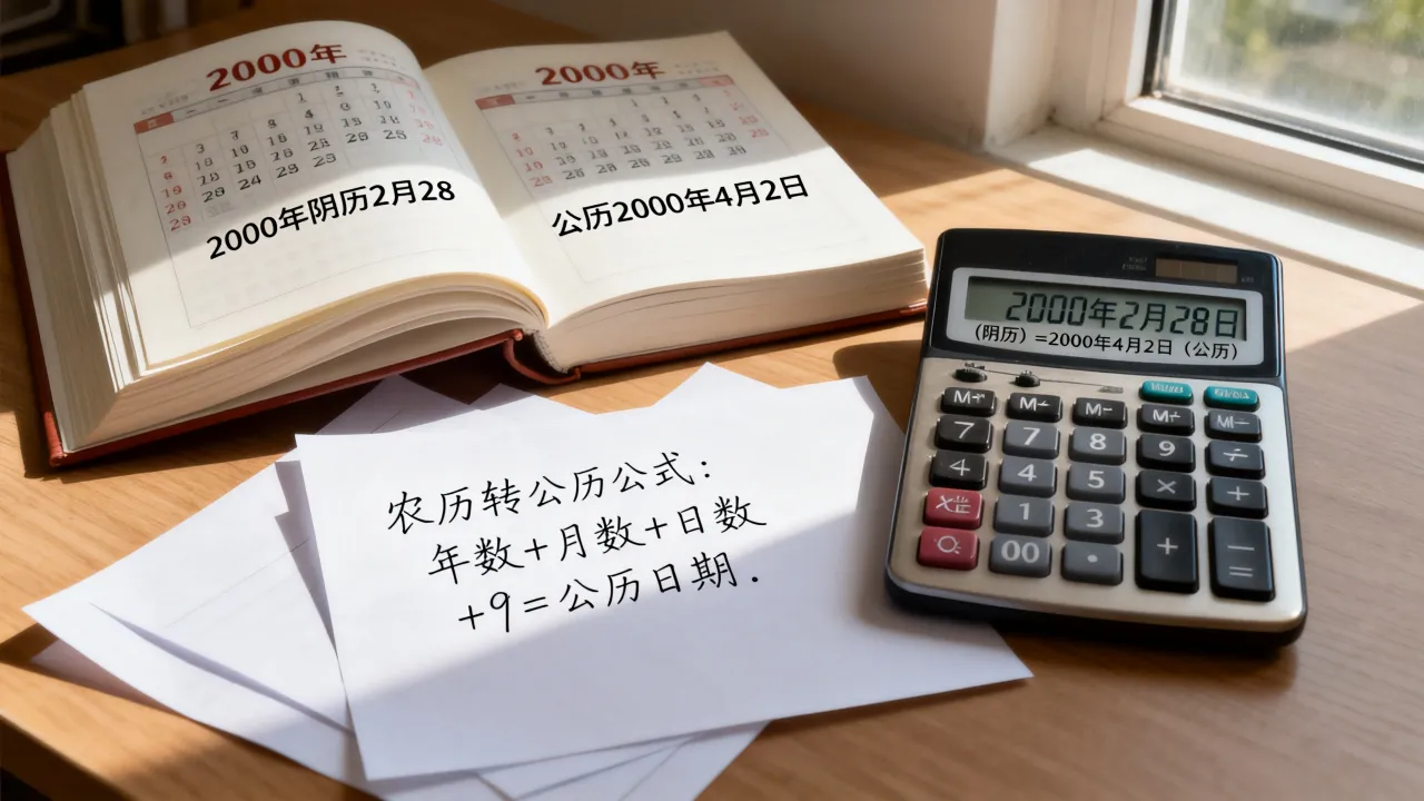 2000年阴历2月28是几月几号,农历公历怎么换算 2000年阴历2月28是几月几号,农历公历怎么换算