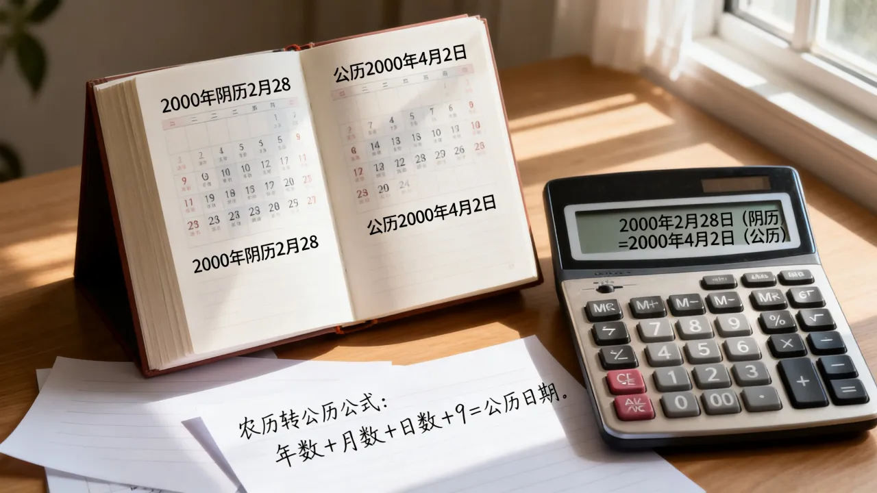 2000年阴历2月28是几月几号,农历公历怎么换算 2000年阴历2月28是几月几号,农历公历怎么换算